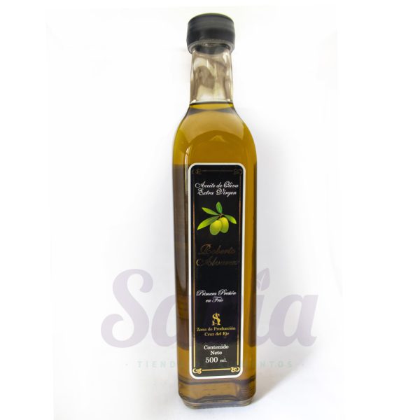 Aceite de oliva 1° presión en frío x 500cc