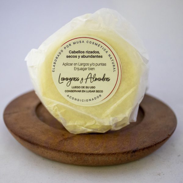 Acondicionador sólido Lemongrass Y Almendra x 50gr