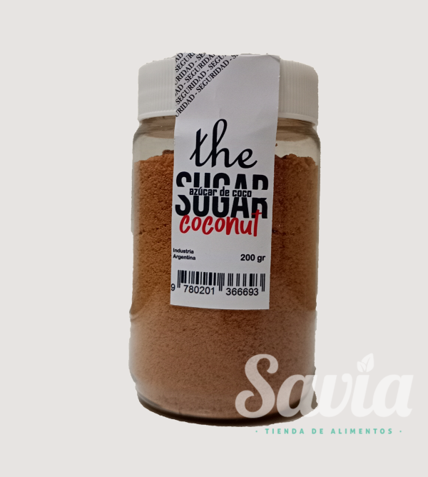 Azúcar de coco x 200gr (frasco)