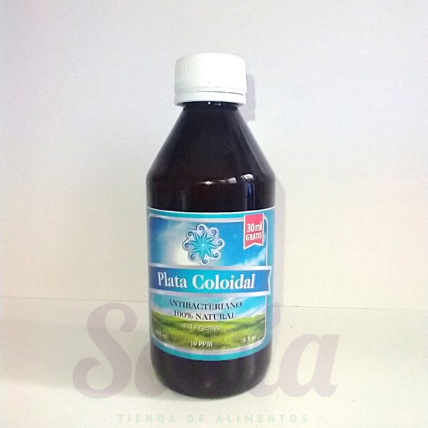 Plata coloidal x 250ml (10PPM)