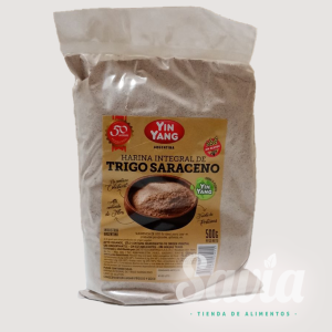 Harina integral de trigo sarraceno x 500gr